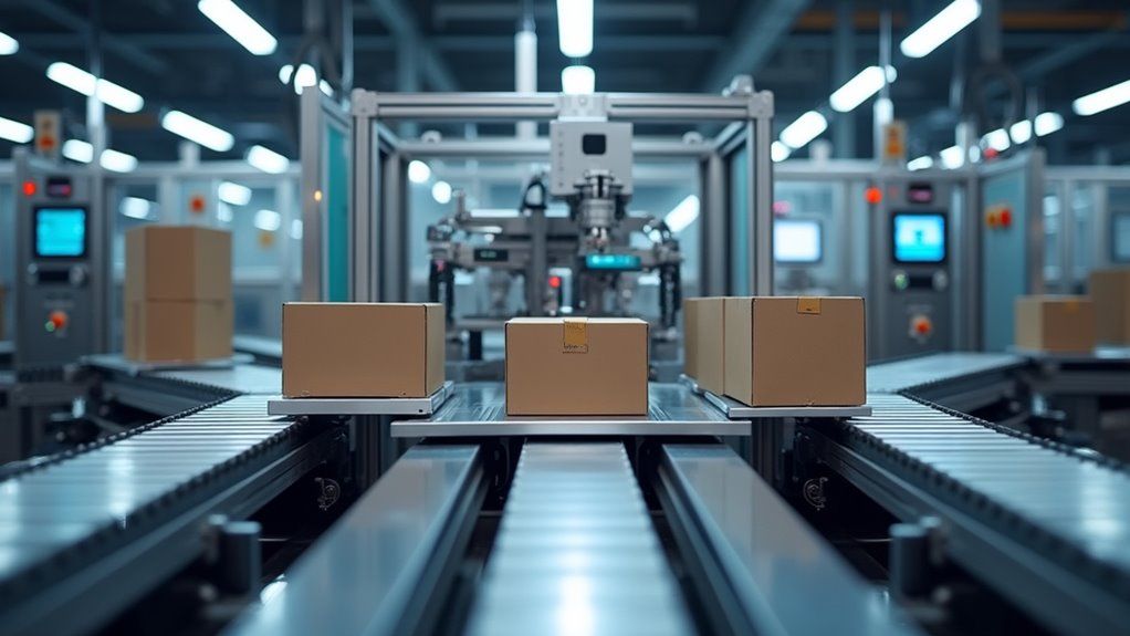 高速顶底标签机