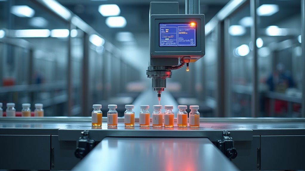 precise vial weighing system