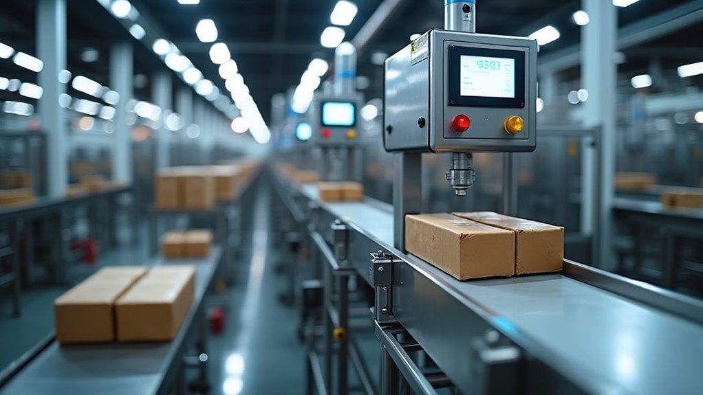 移動中の製品計量