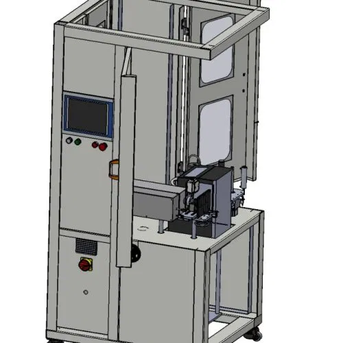 Máy in và dán nhãn Pallet