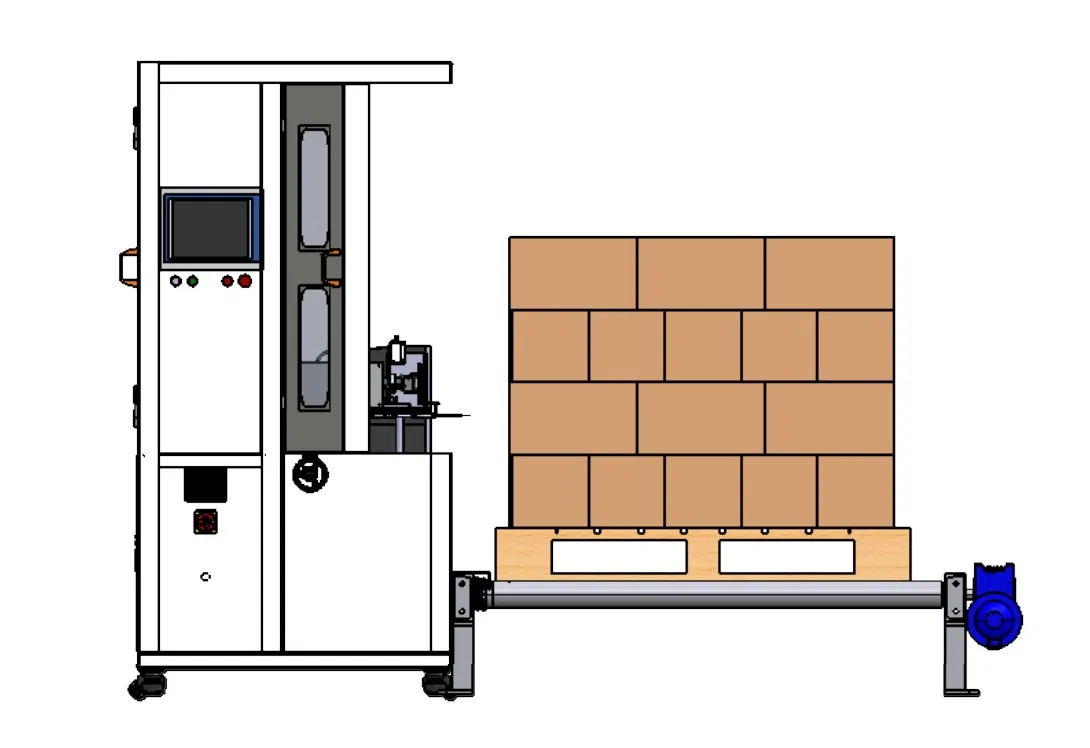 팔레트 인쇄 및 라벨링 기계