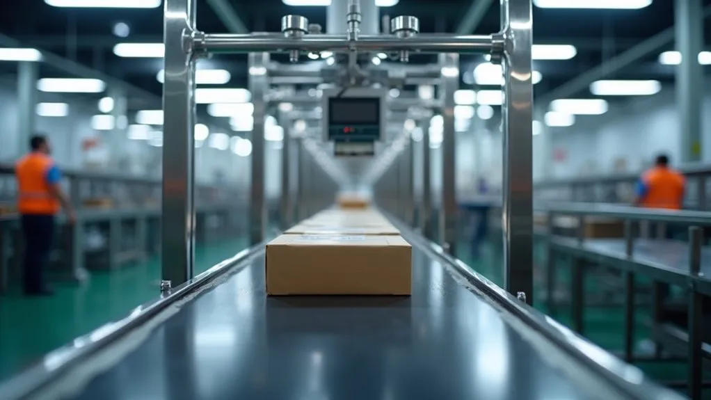 checkweigher conveyor weight verification