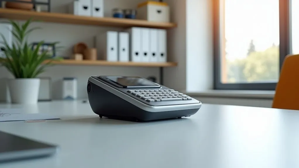 rechargeable handheld qwerty labeler