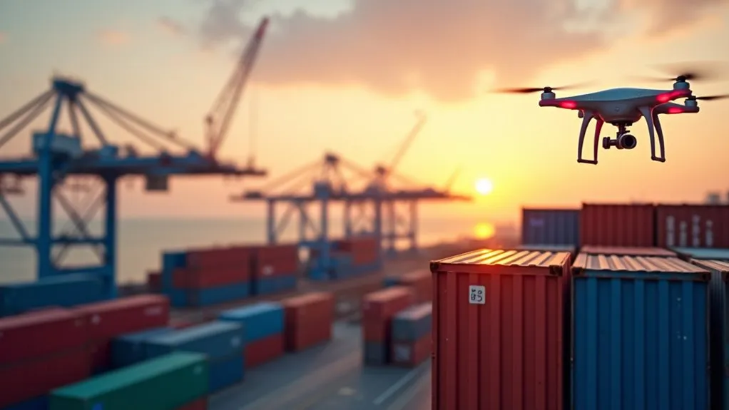 đổi mới container thông minh phía trước