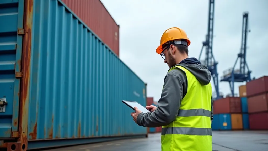 track and trace container