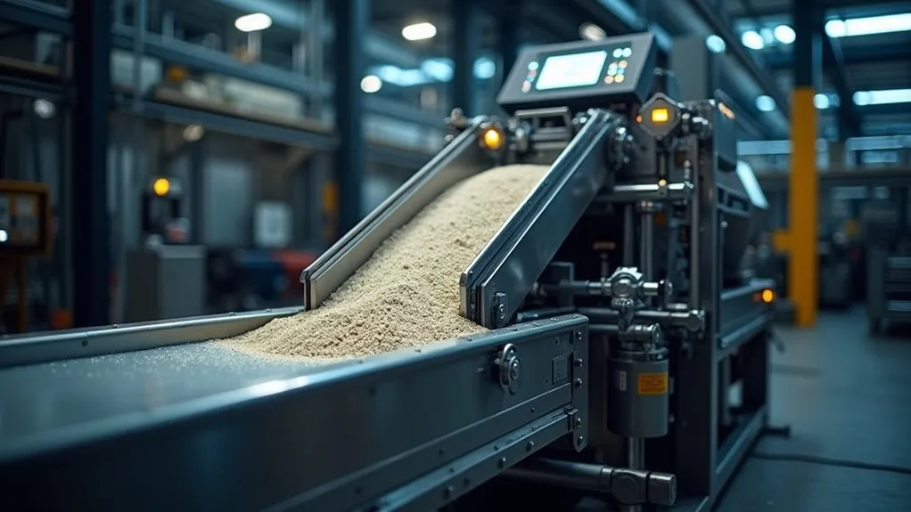 vận hành máy cấp liệu cân bằng đai