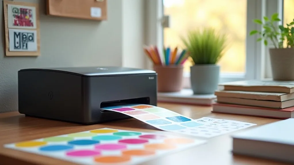 紧凑蓝牙标签打印机