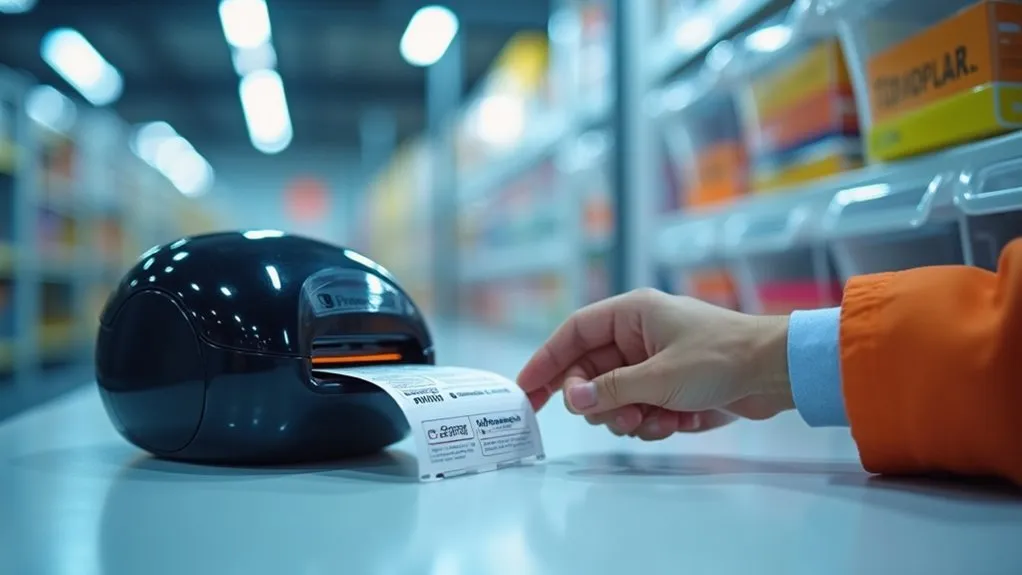 紧凑蓝牙标签打印机