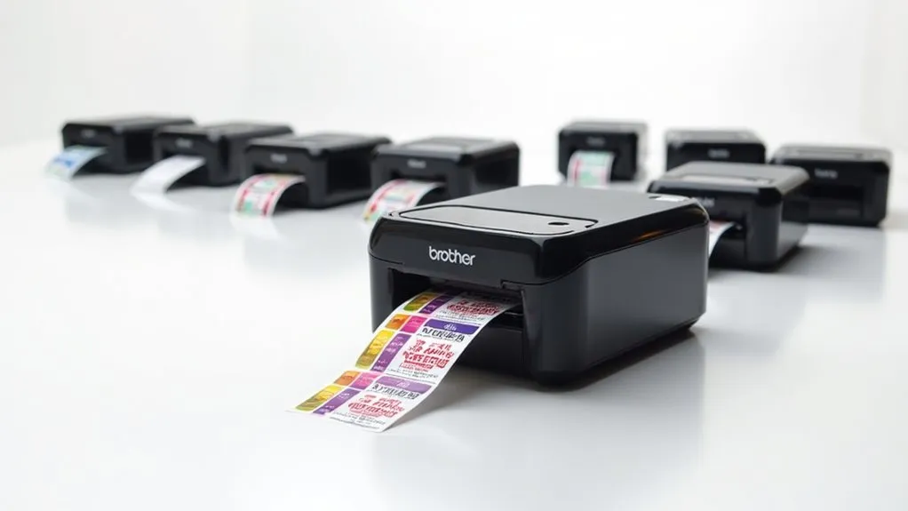 紧凑彩色标签打印机