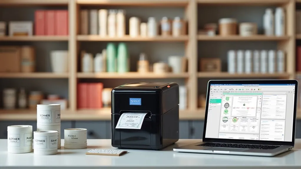 カスタマイズ可能なブランディングラベルプリンター