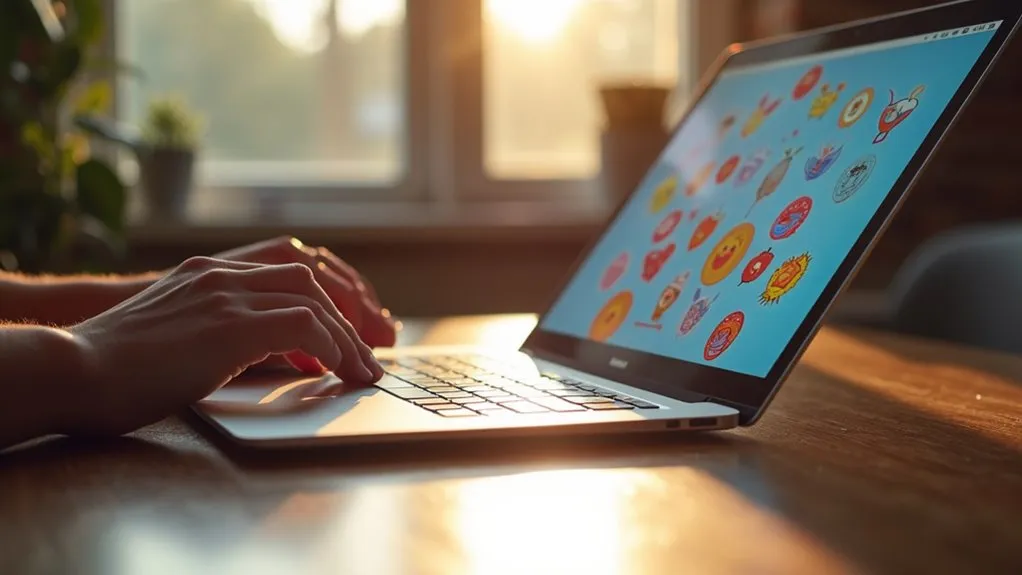 các nhãn dán kỹ thuật số cải thiện giao tiếp