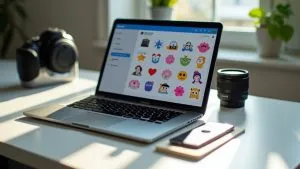 hướng dẫn tải sticker messenger