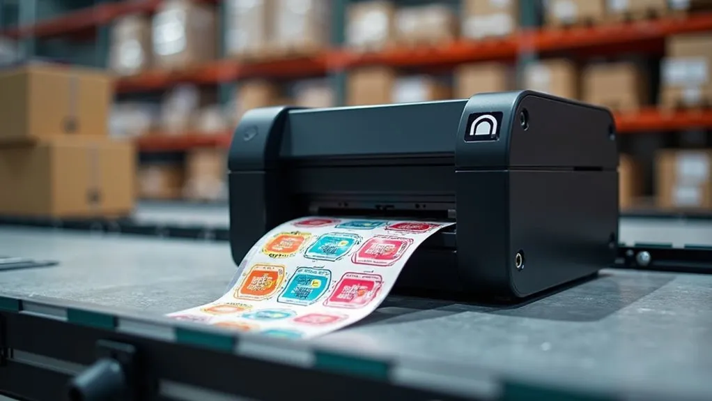 高速精准标签打印