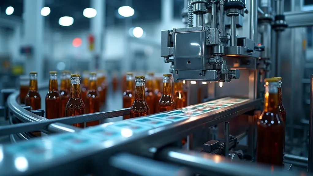 高速热熔胶贴标