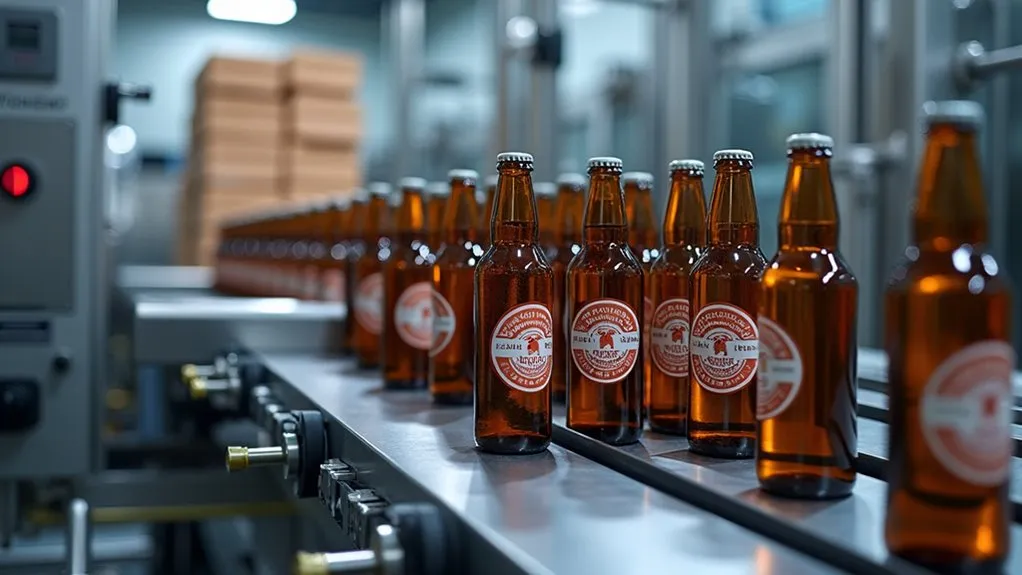 ビール用ラベリングマシン