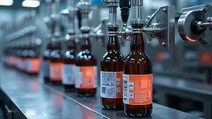 dán nhãn chai tròn cao cấp