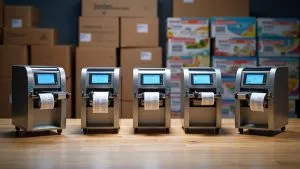 máy dán nhãn hai mặt hàng đầu