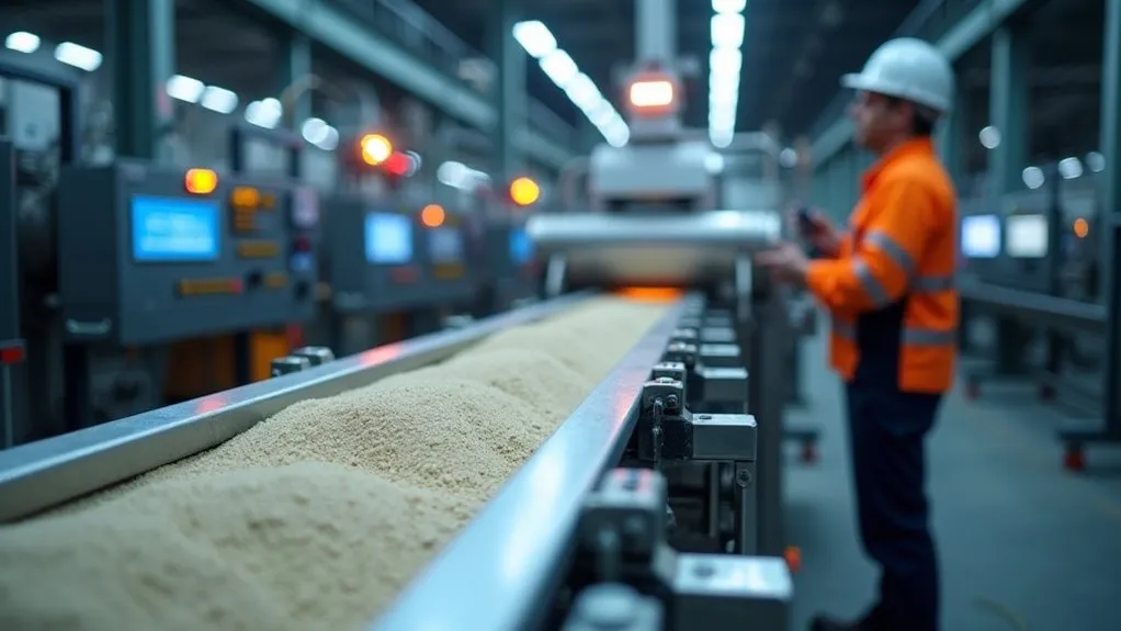 đai kiểm soát trọng lượng máy cấp liệu