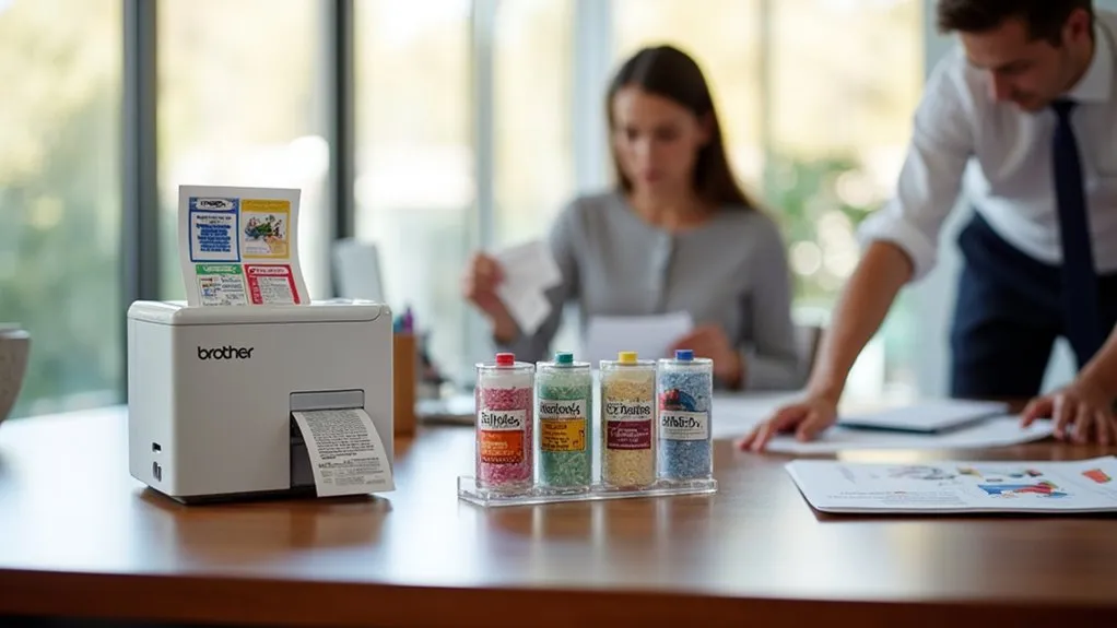 幅広フォーマットラベル印刷ソリューション