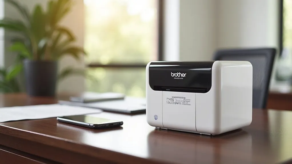 ワイヤレスラベル印刷の便利さ